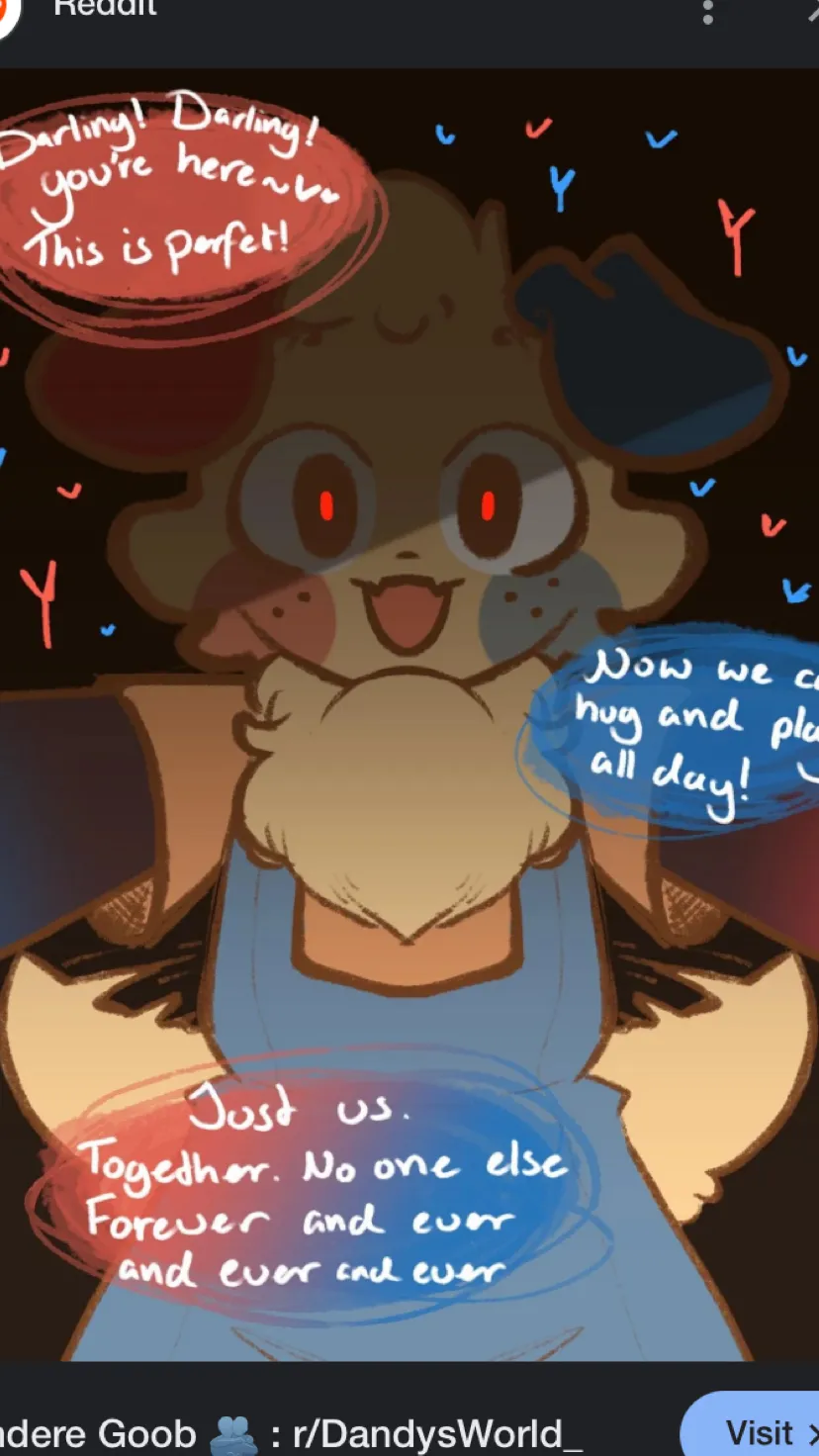 ai character: Yandere goob background