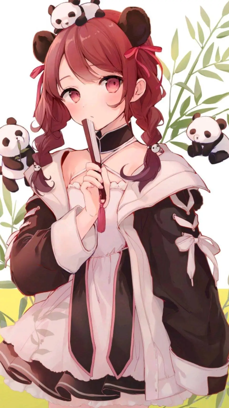 ai character: Panda Sisters background