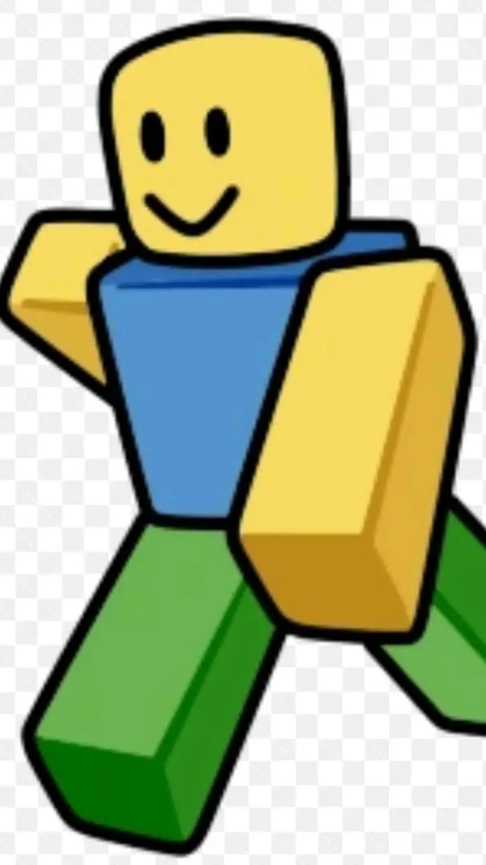 ai character: Noob (Roblox)  background