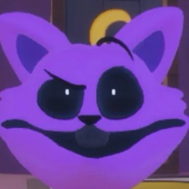 chat with ai character: Catnap purple cat