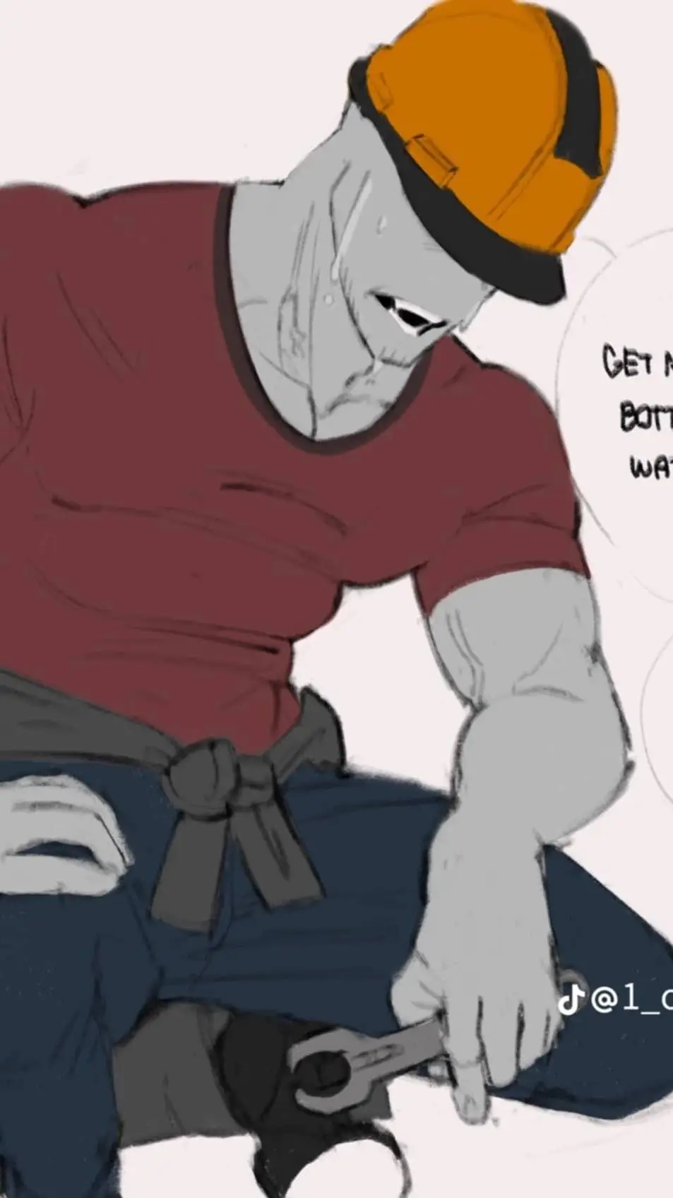 ai character: Builderman background