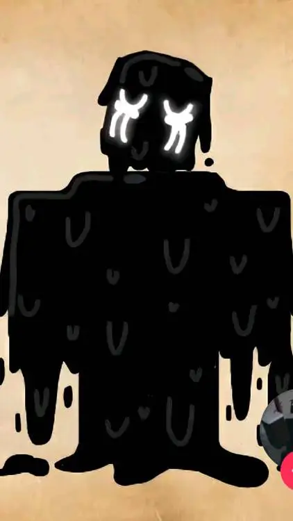 ai character: Ink infection. background