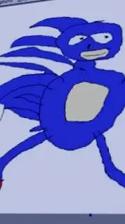 ai character: sanic background