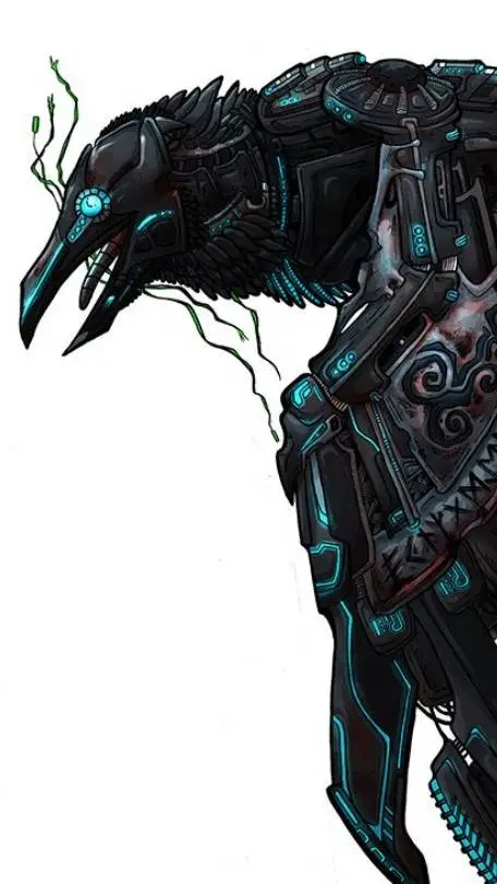 ai character: md and my oc :D background