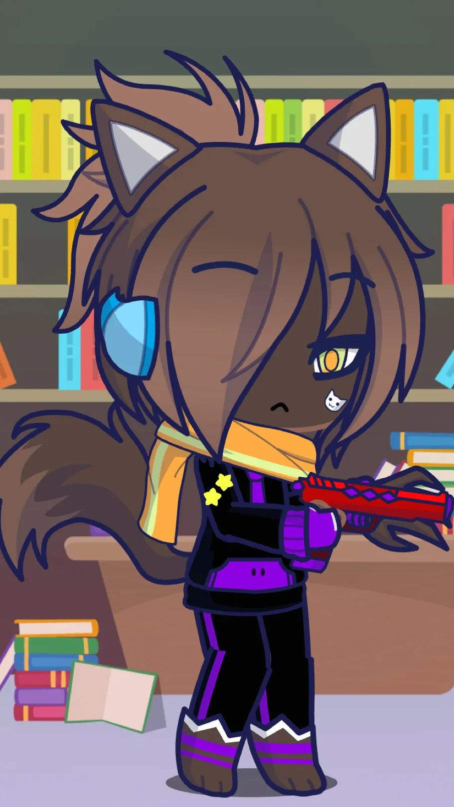 ai character: Hunter background