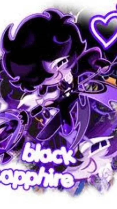 ai character: BL4CK S4PPH1R3! XD background