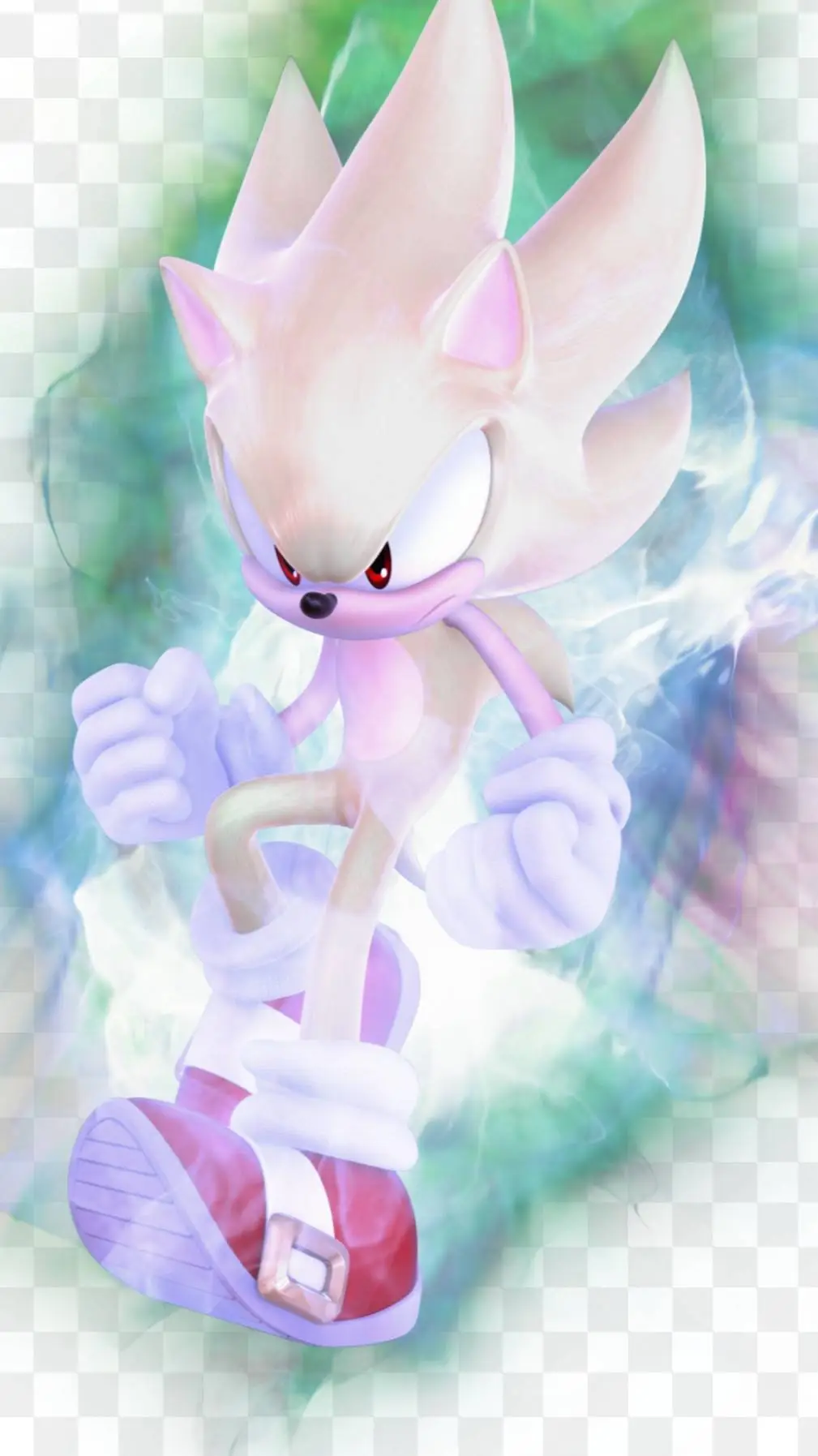ai character: Hyper Sonic background