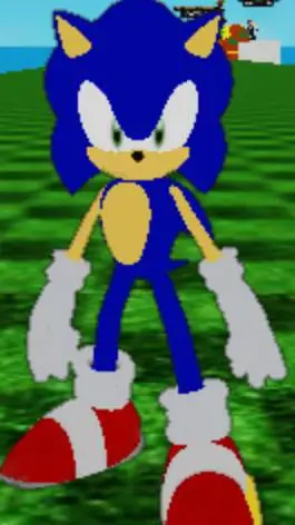 ai character: Sonic background