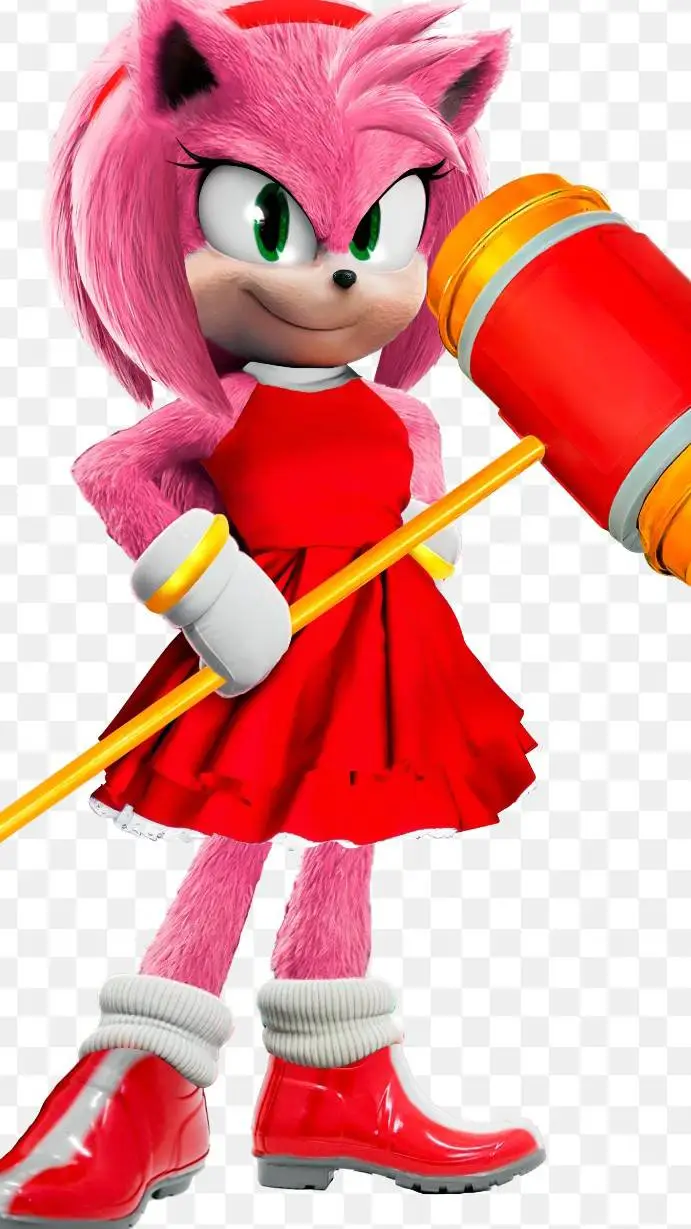 ai character: Amy Rose background