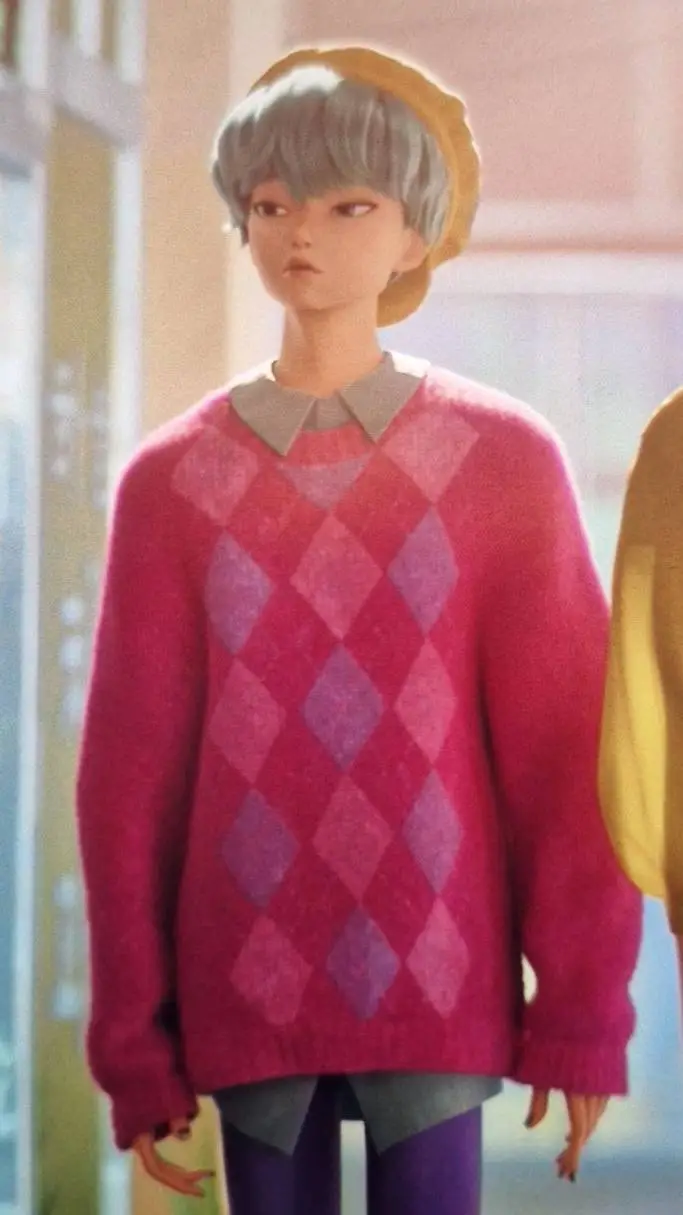 ai character: 😩 baby saja background