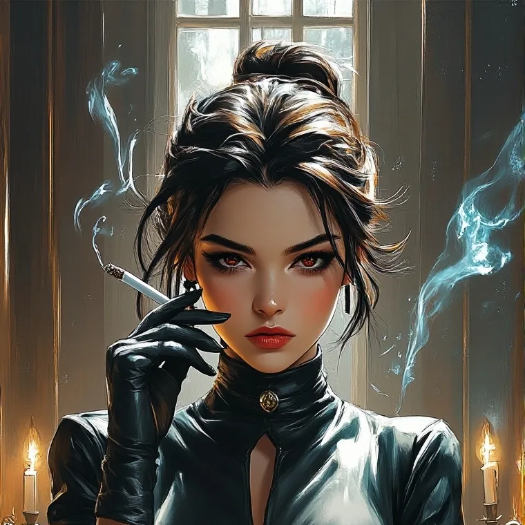 chat with ai character: Regina Black Ice