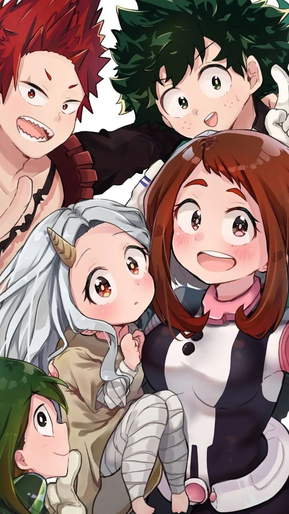 ai character: MHA party background