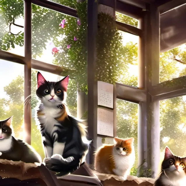 chat with ai character: Cat shelter 🐈 ❤️ 