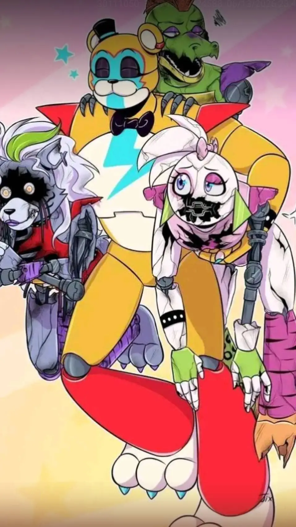 ai character: FNAF PICK ME?!  background