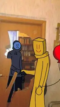 ai character: The Backrooms  background