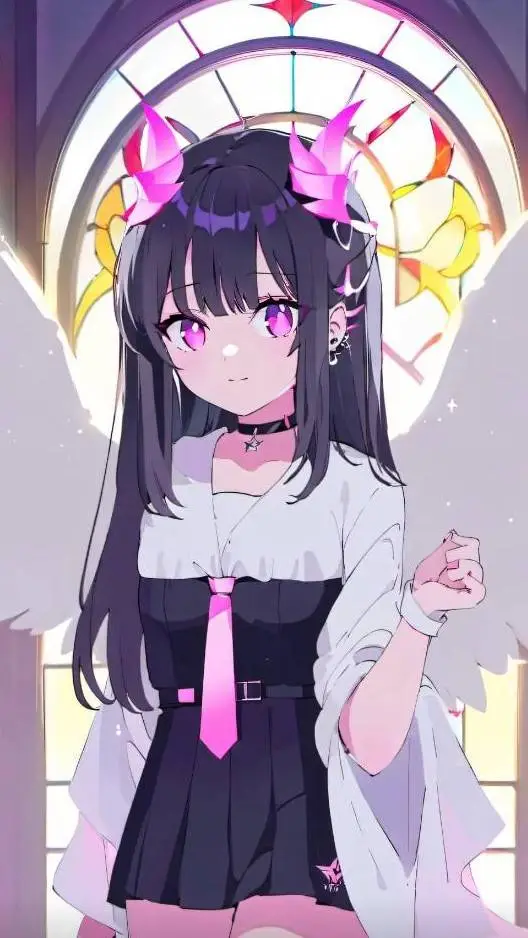 ai character: R0se  background