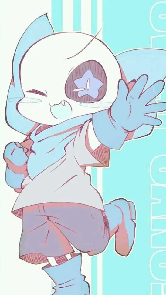 ai character: Underswap Sans  background