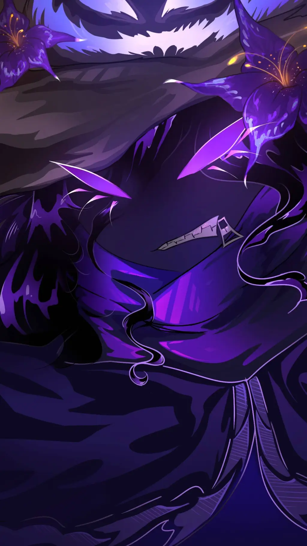 ai character: Azure background