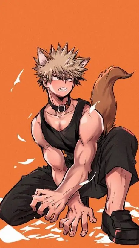 ai character: Bakugo × y/n background