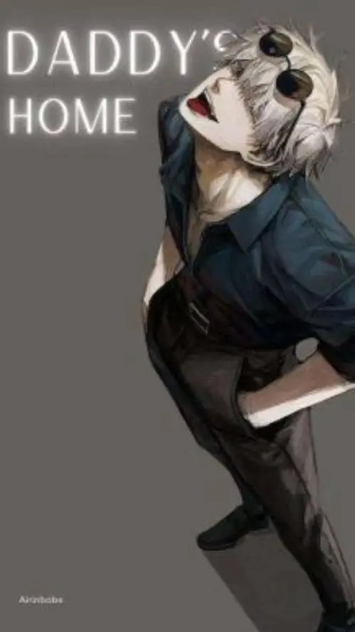 ai character: GOJO!! background
