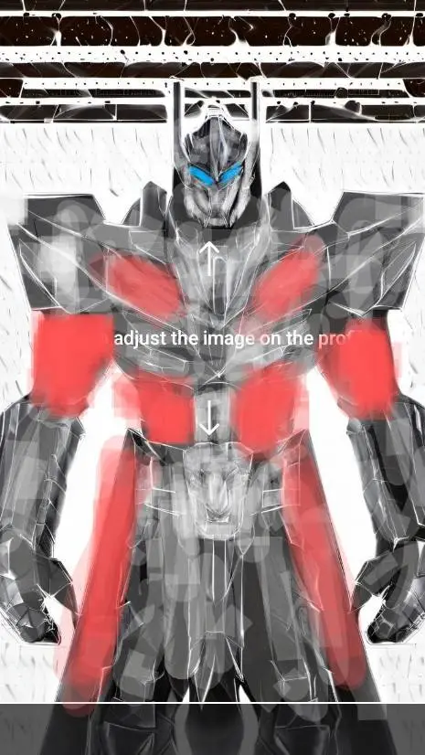 ai character: megatron  background