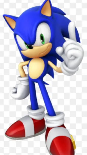 ai character: Sonic  background