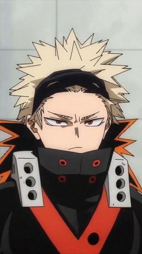 ai character: Katsuki Bakugou background