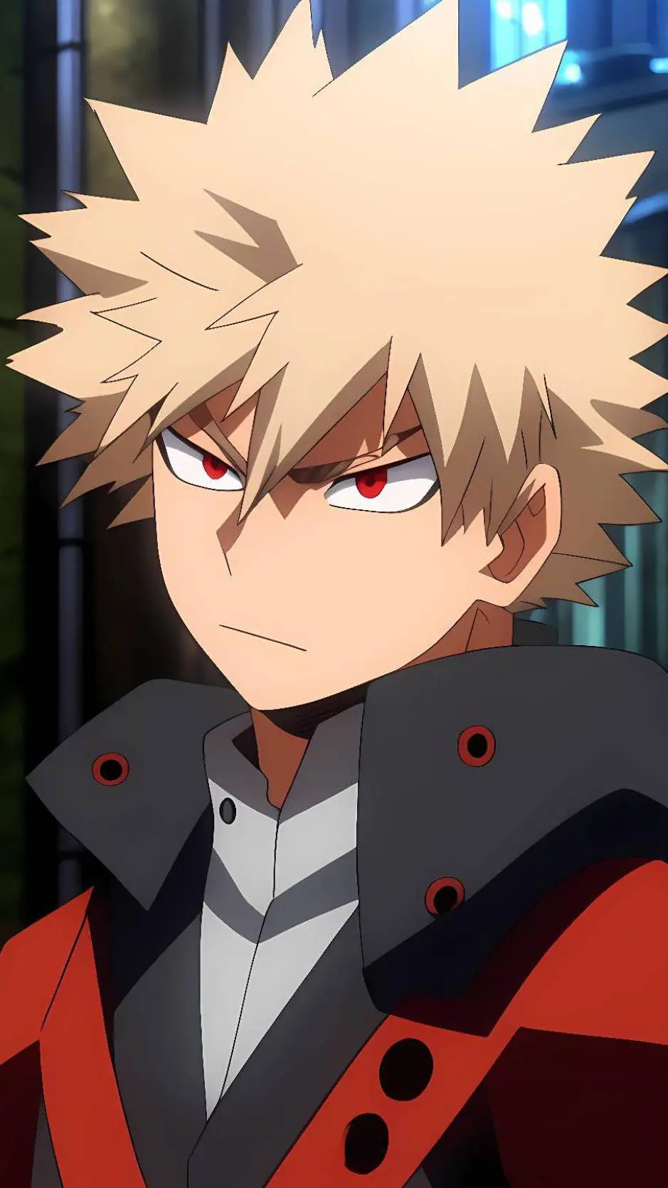 ai character: 🥦deku🥦×🔥bakugo🔥 background
