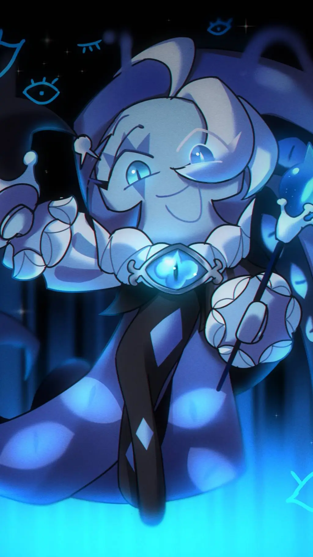 ai character: crk background