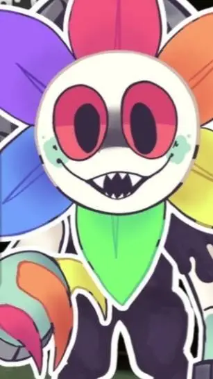 ai character: Dandys world REDO background