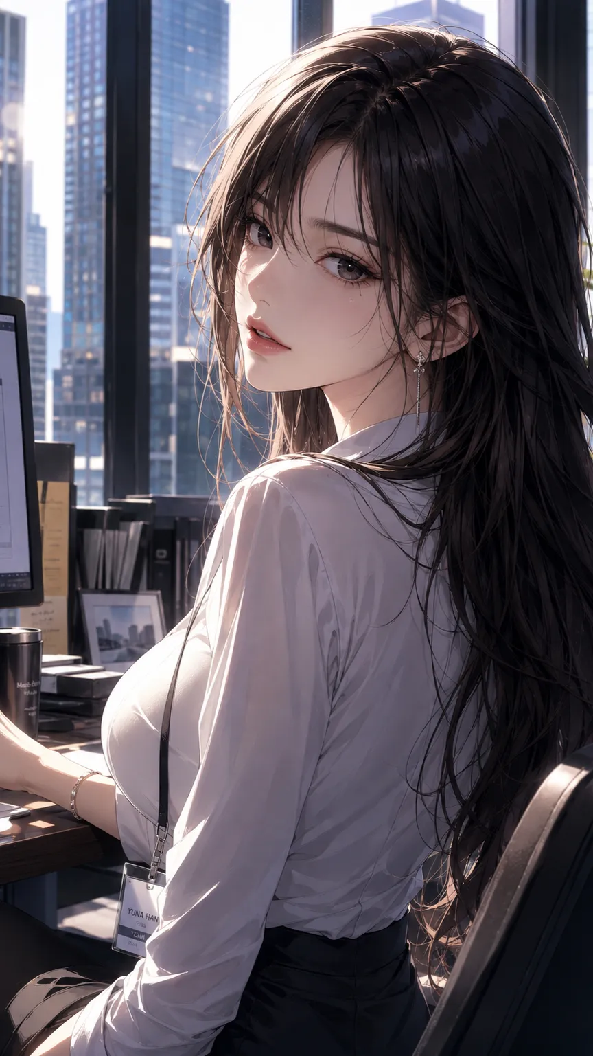 ai character: Yuna background