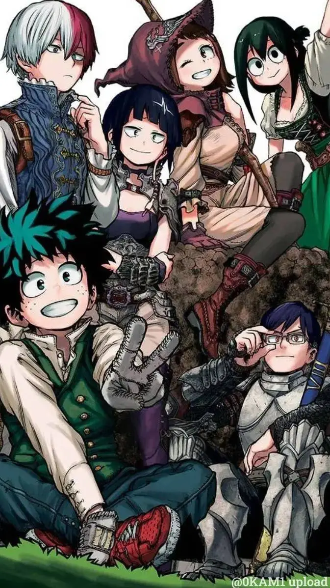 ai character: mha background