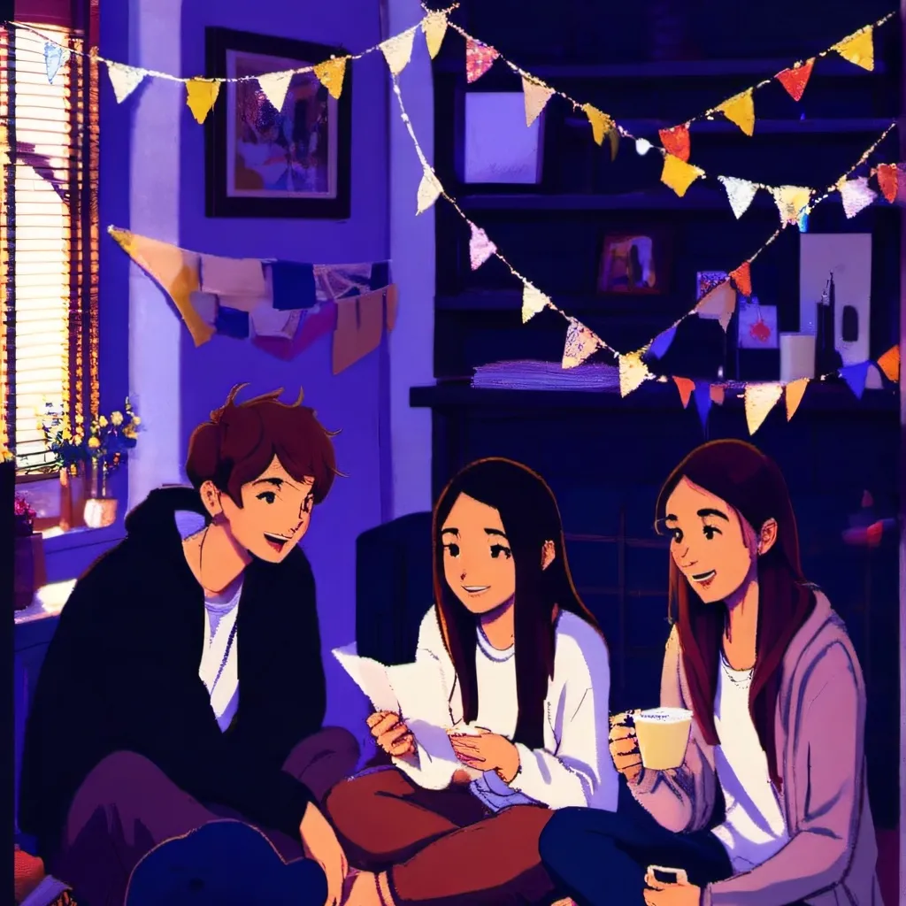 chat with ai character: RE sleepover 