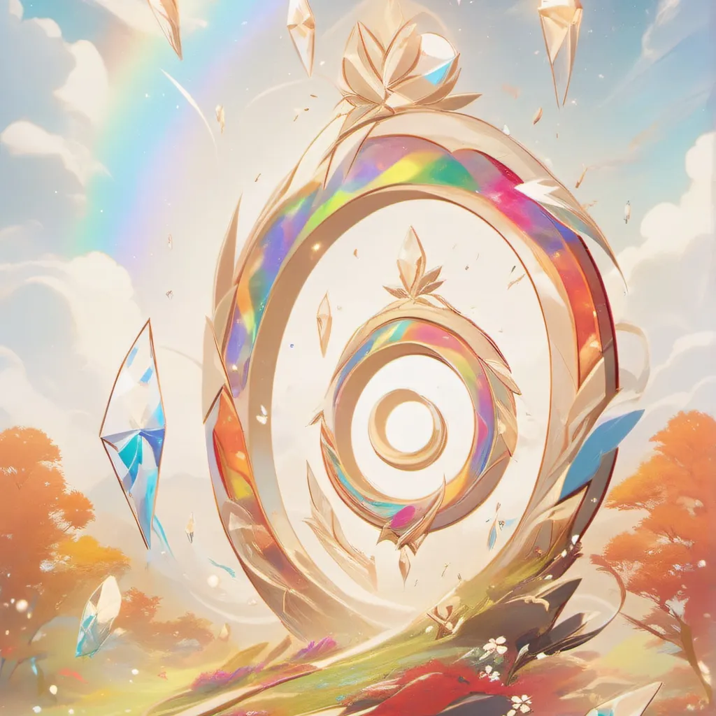 chat with ai character: Rainbow Bubblegem