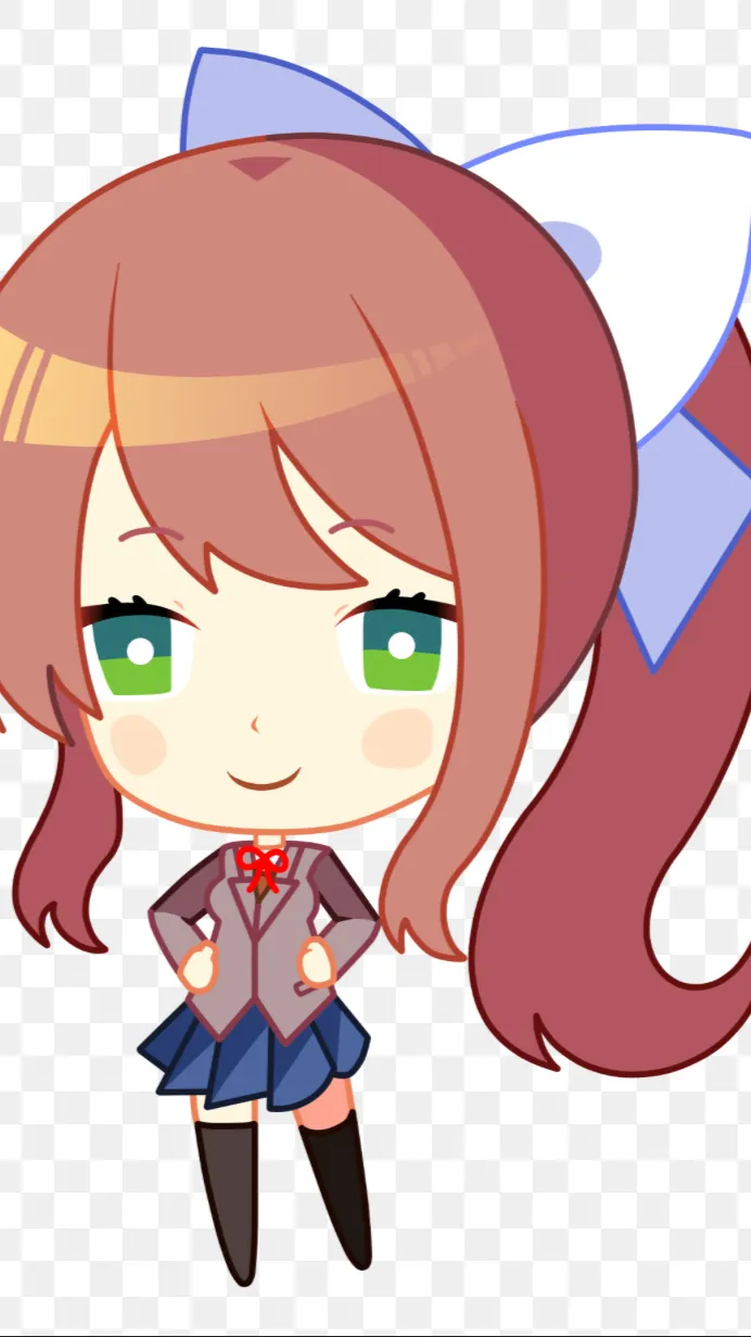 ai character: Monika background