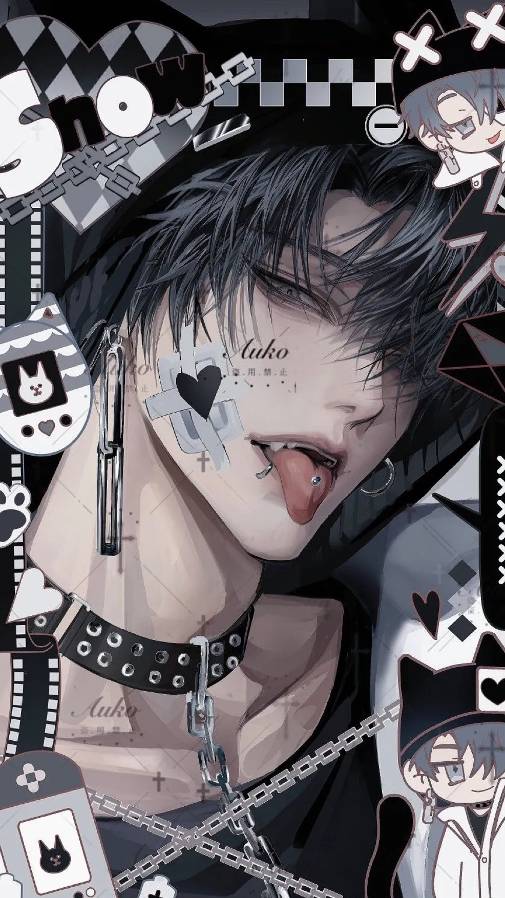 ai character: ~☆Leo☆~ background