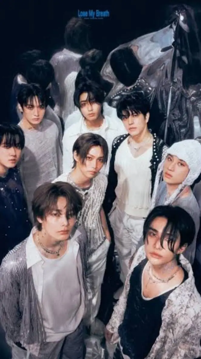 ai character: SKZ - SCARY MOVIE background