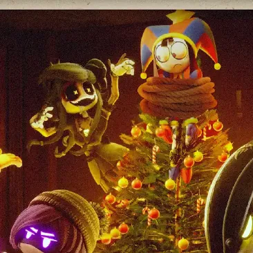 chat with ai character: Murderdrones Santa