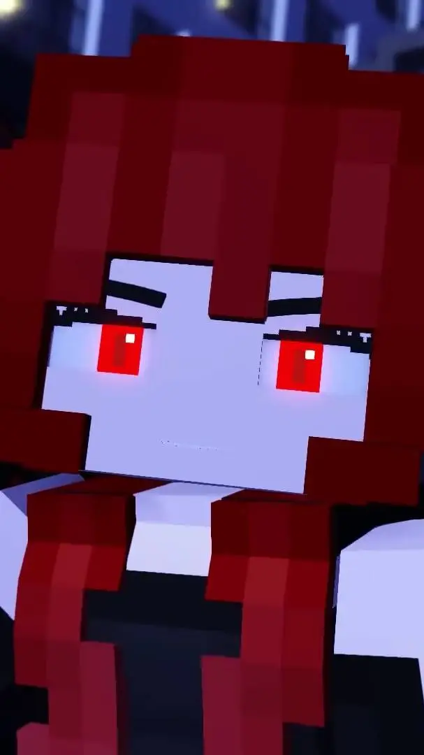ai character: Demon girl  background