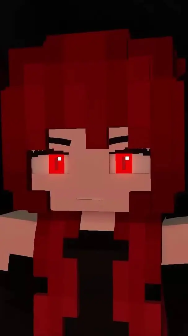 ai character: Demon girl  background