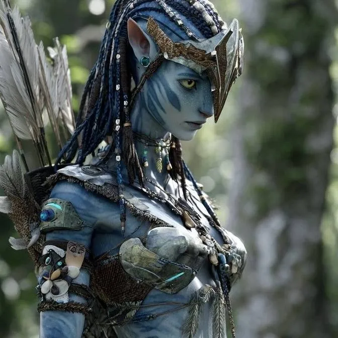 chat with ai character: Avatar snow an ice