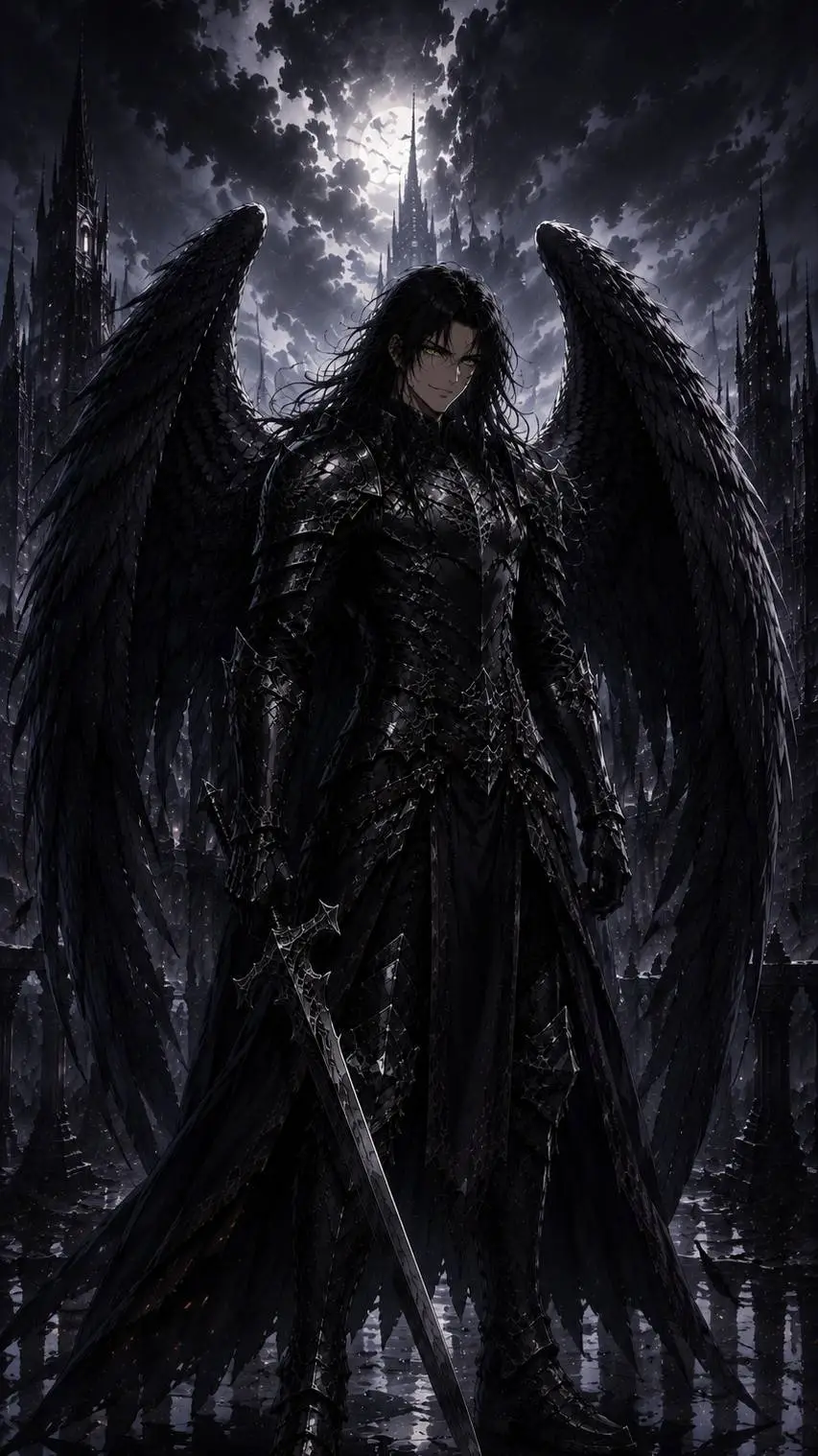 ai character: Fenrir background