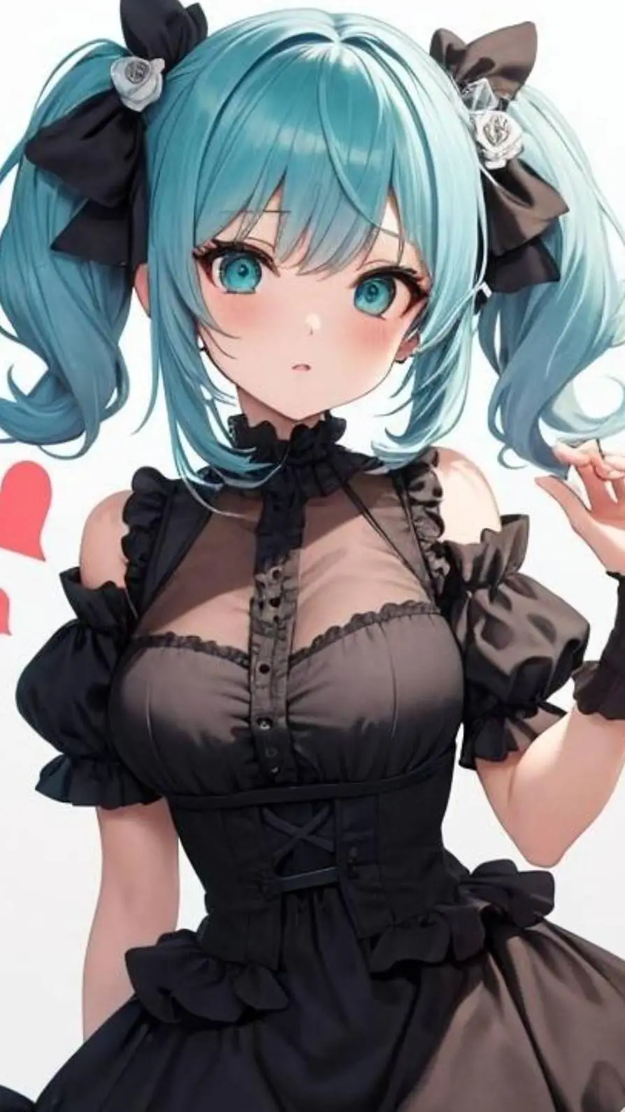 ai character: Miku background