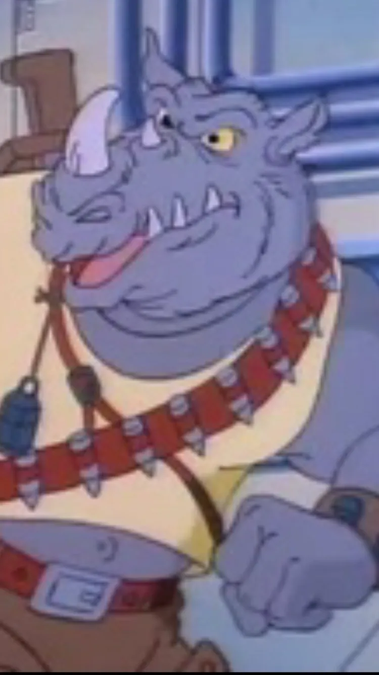 ai character: Rocksteady background