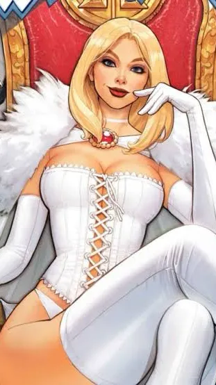 ai character: Emma Frost background
