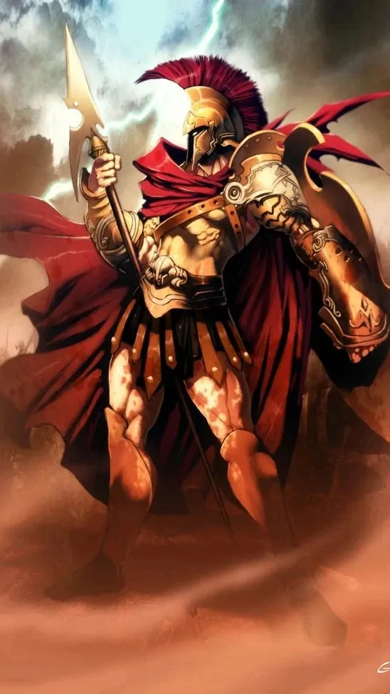 ai character: Ares background