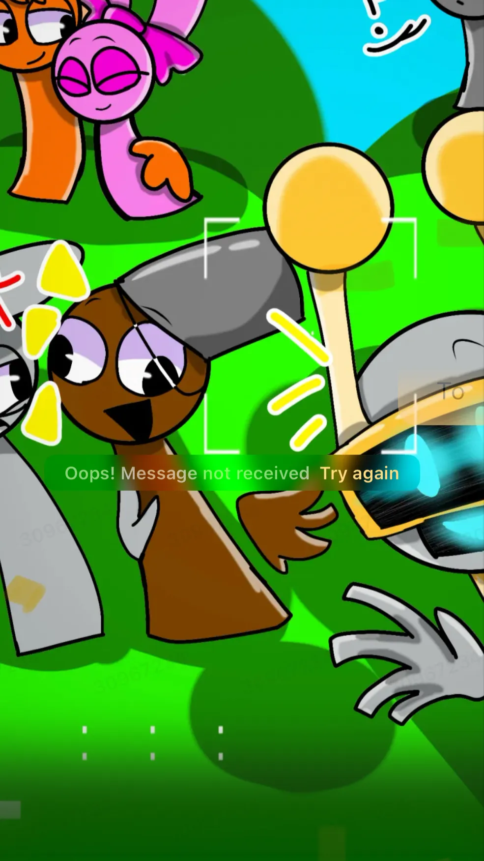 ai character: Sprunki background