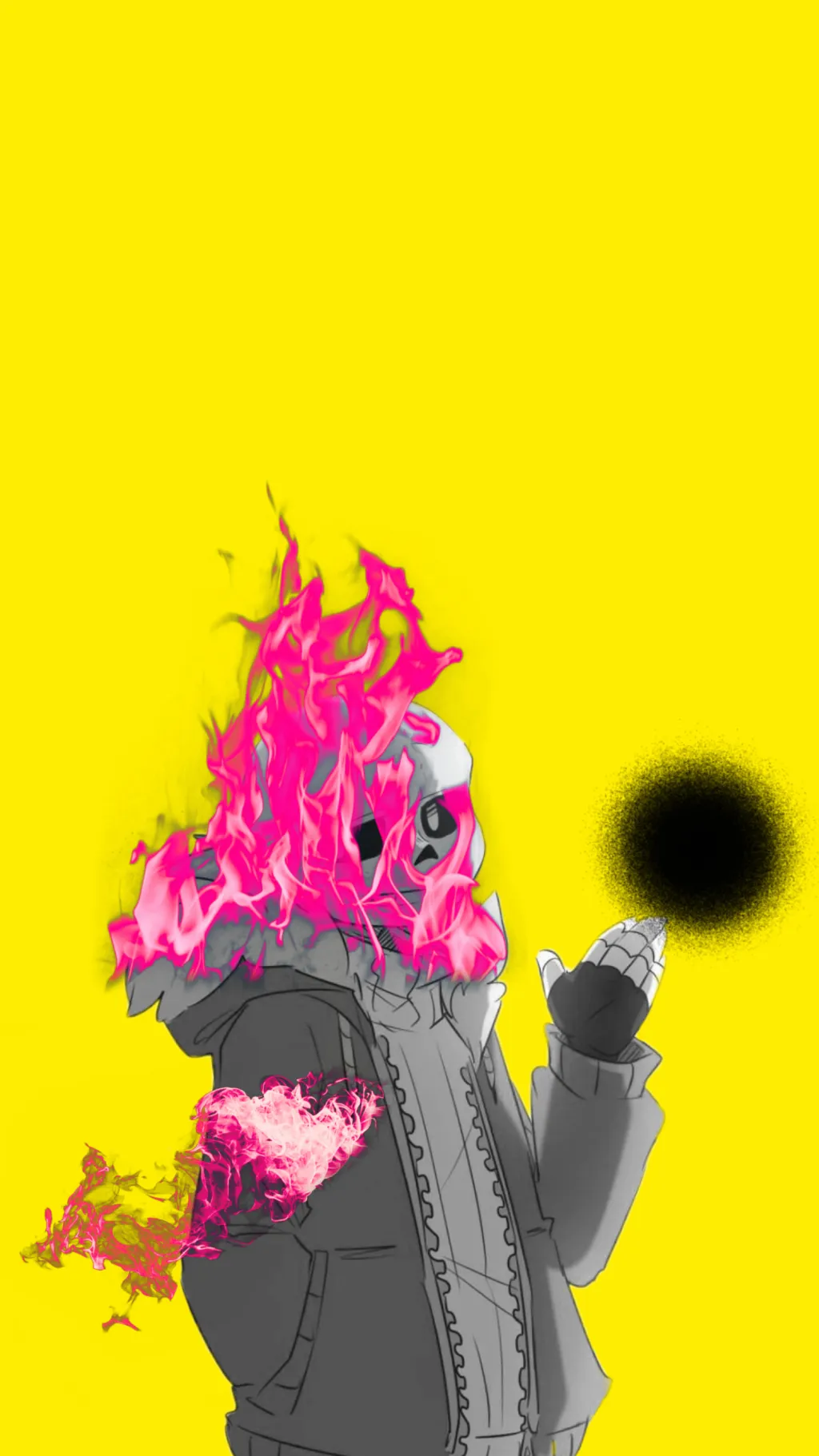 ai character: Flamezl sans background