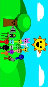 ai character: Sprunki  background