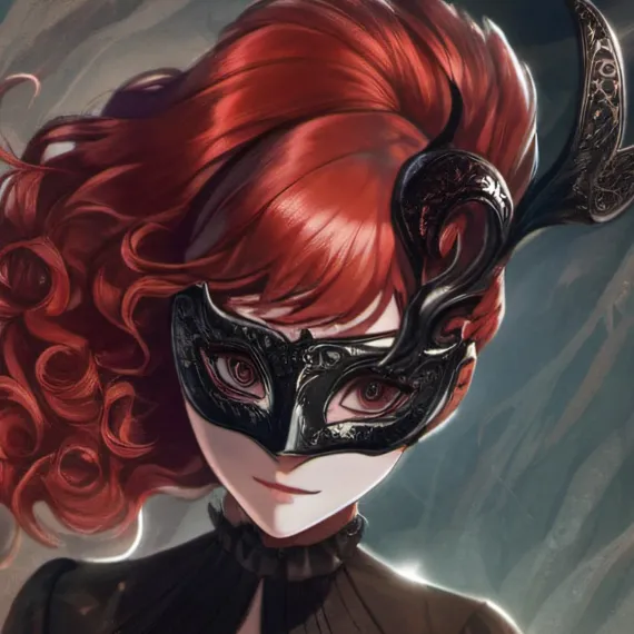 chat with ai character: The Masked Girl
